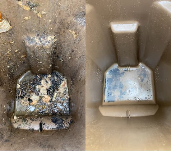 Bac compost – Détartrage